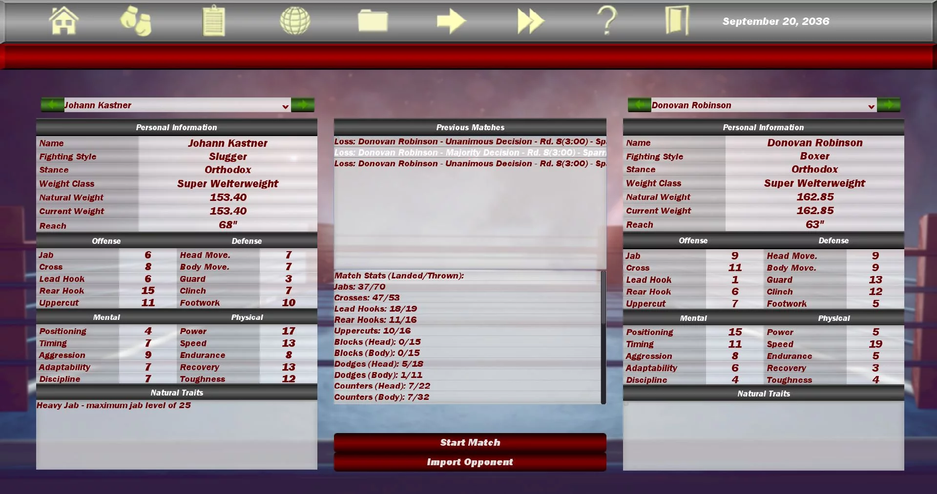 Изображение игры: World Boxing Manager