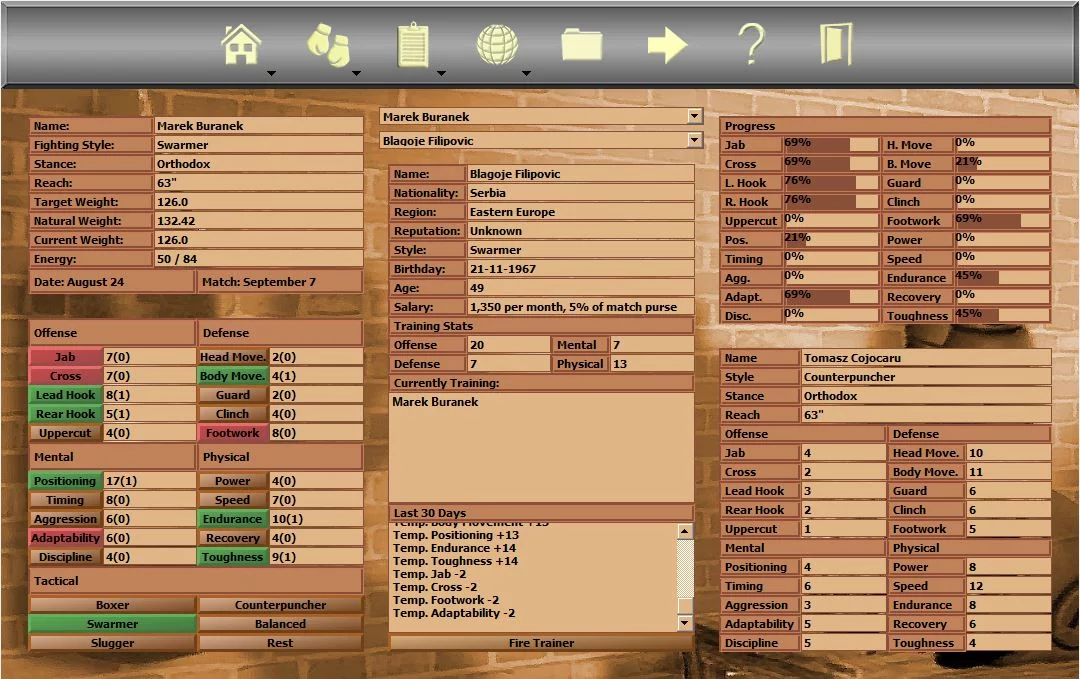 Изображение игры: World Boxing Manager