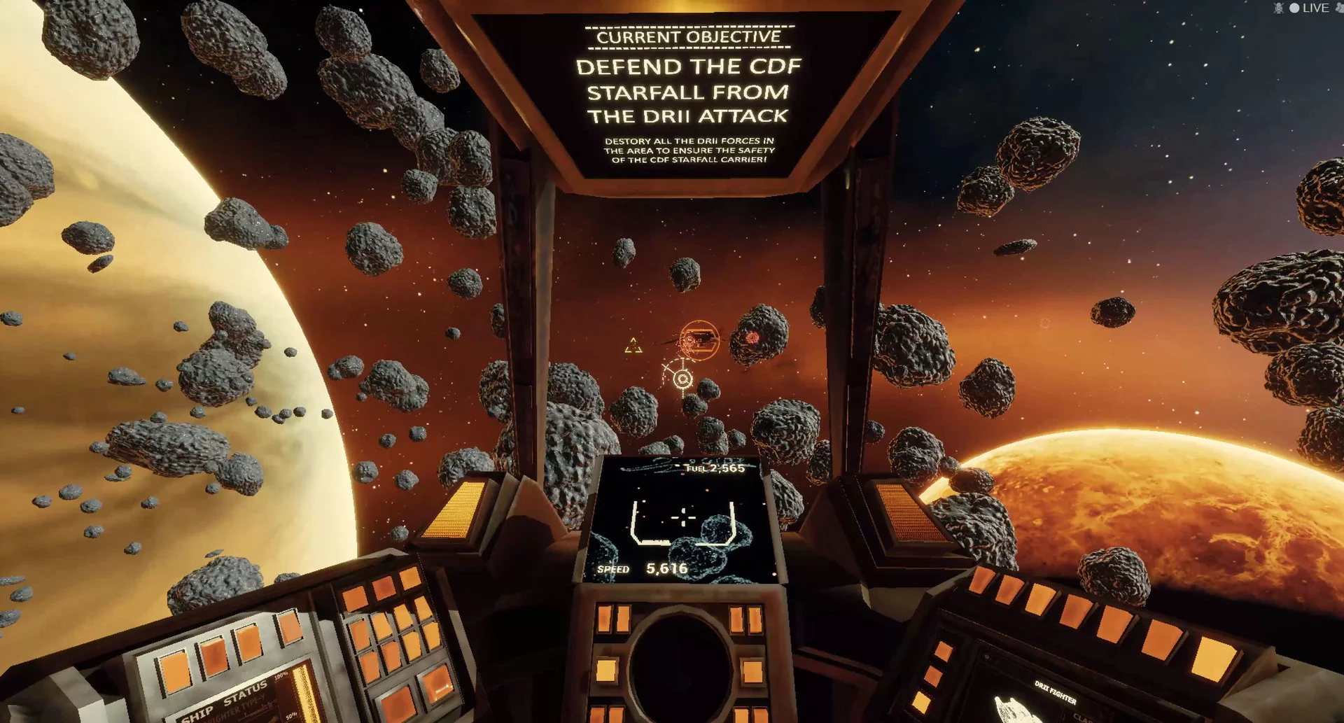 Изображение игры: Starfighter Origins Remastered