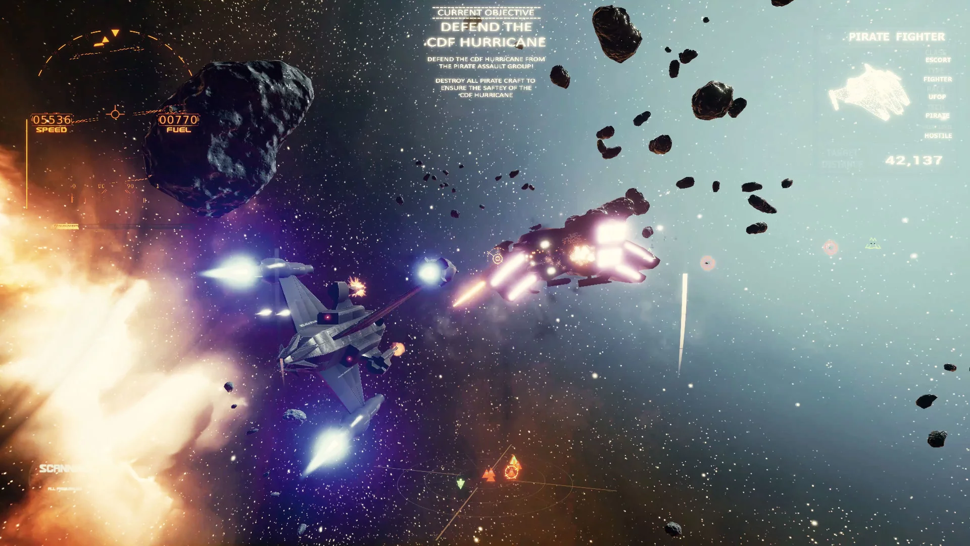Изображение игры: Starfighter Origins Remastered