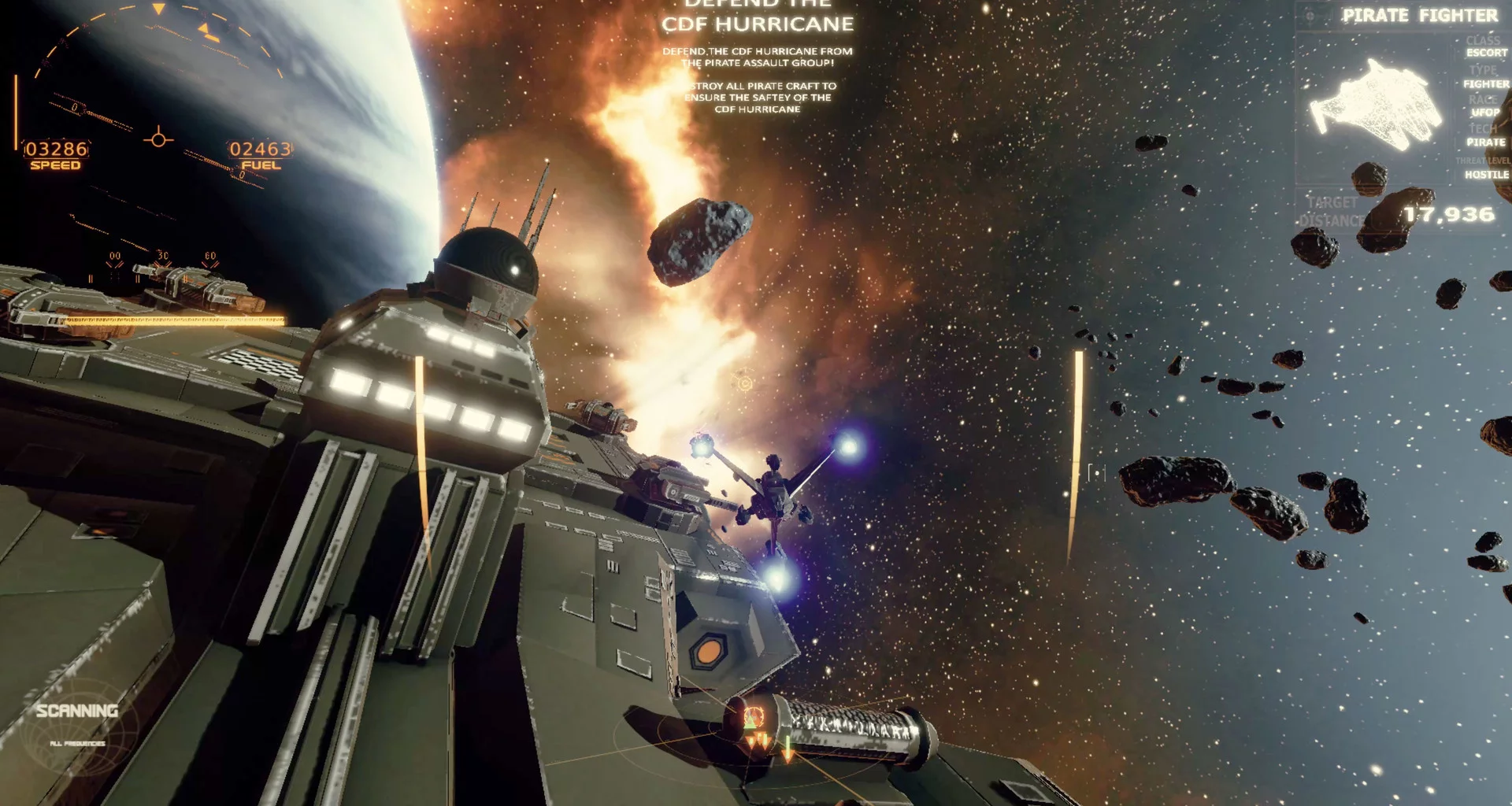 Изображение игры: Starfighter Origins Remastered