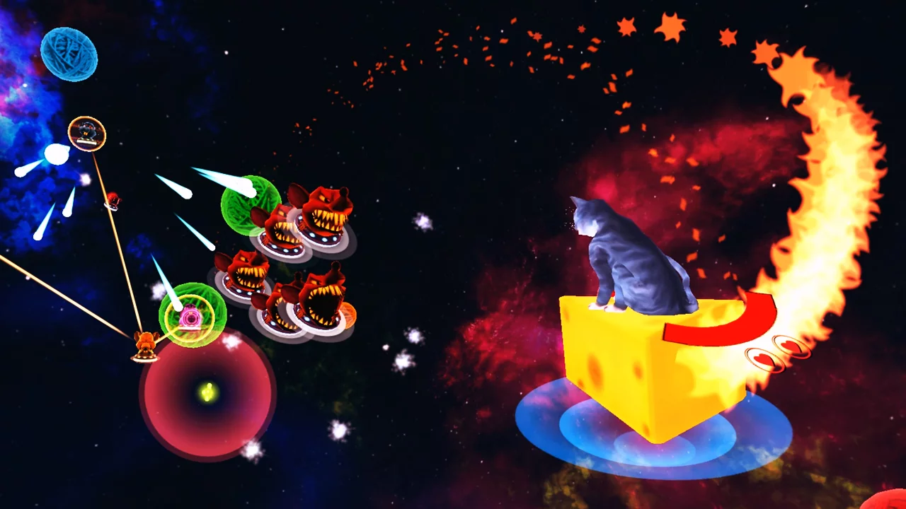 Изображение игры: Spacecats with Lasers VR