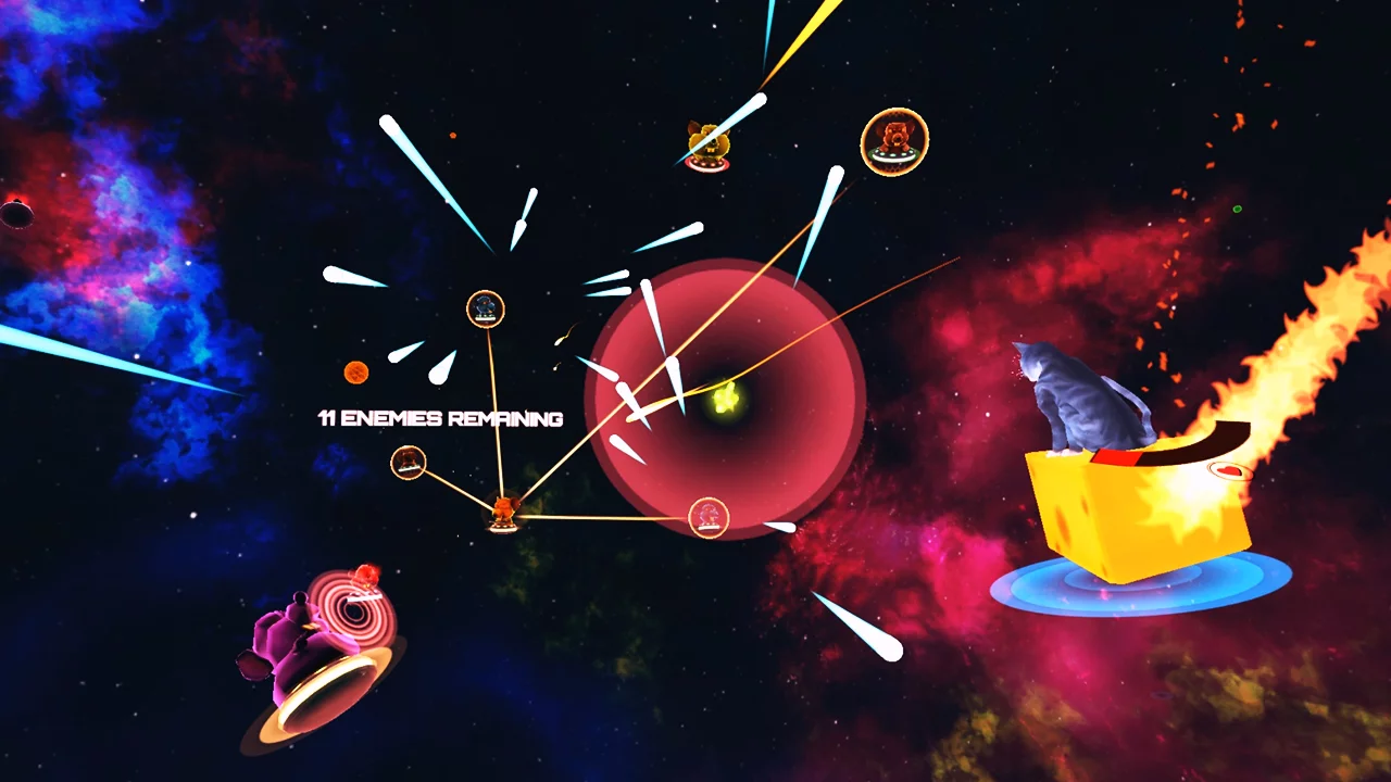 Изображение игры: Spacecats with Lasers VR