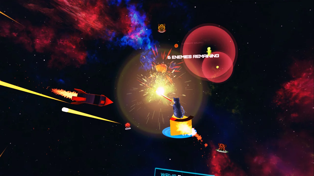 Изображение игры: Spacecats with Lasers VR