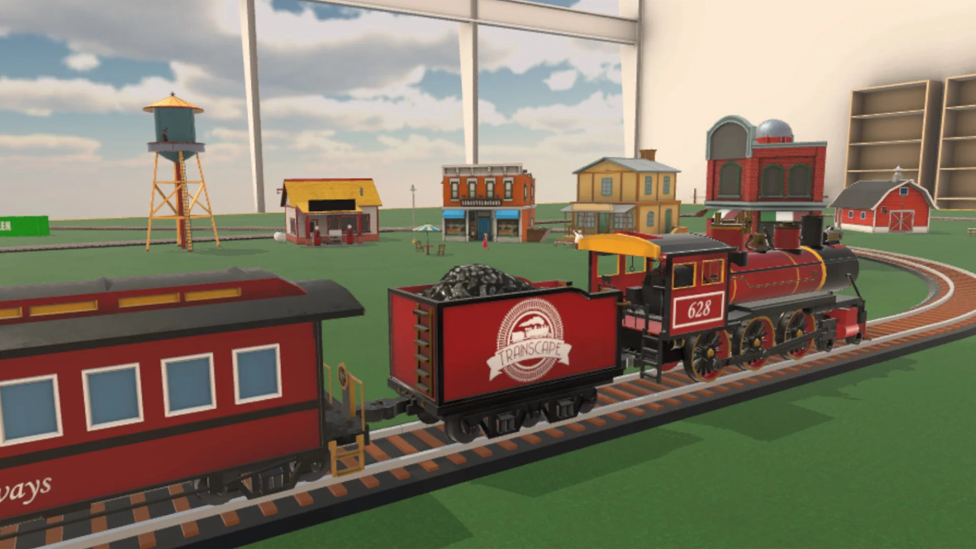 Изображение игры: Trainscape