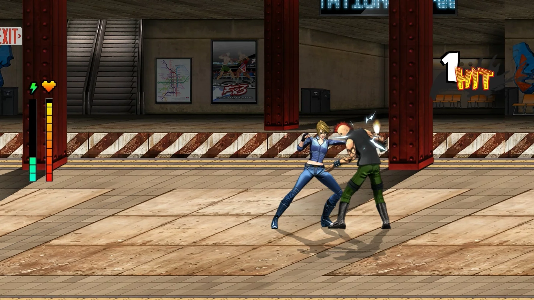 Изображение игры: Fighters Unleashed