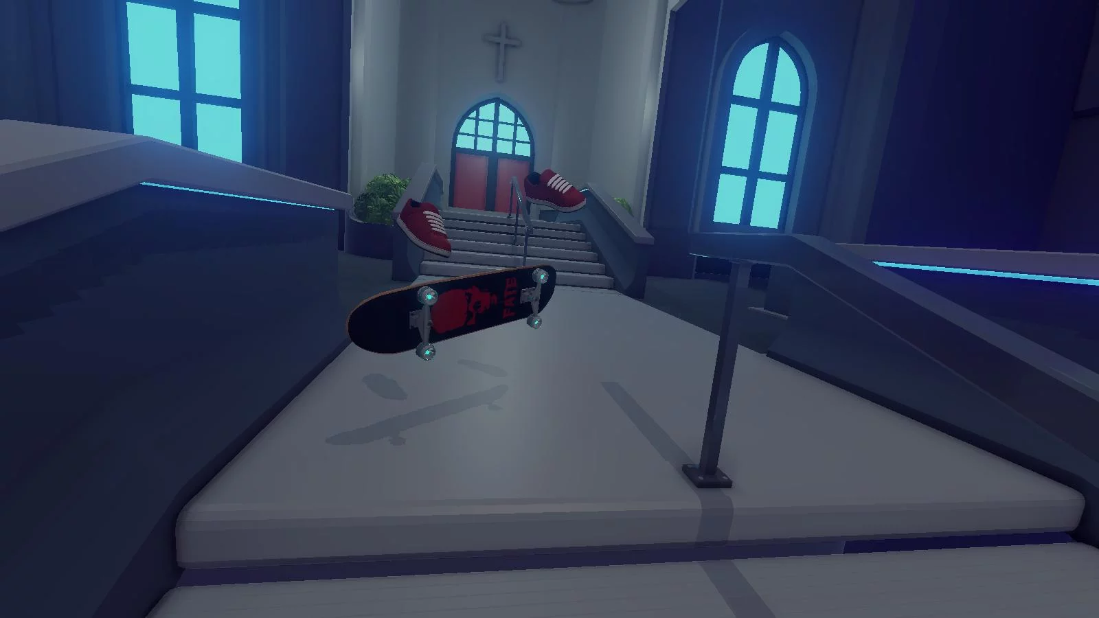Изображение игры: Hover Skate VR