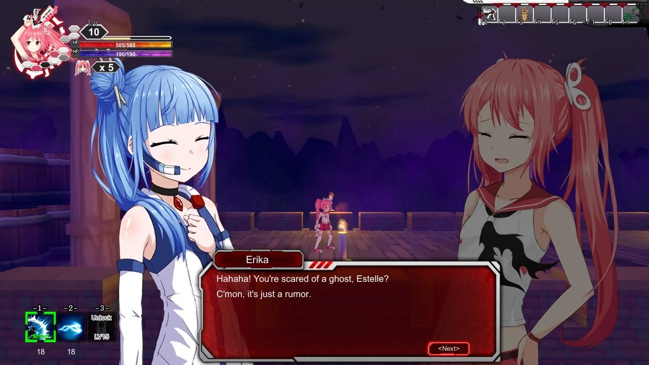 Изображение игры: Crimson Trigger