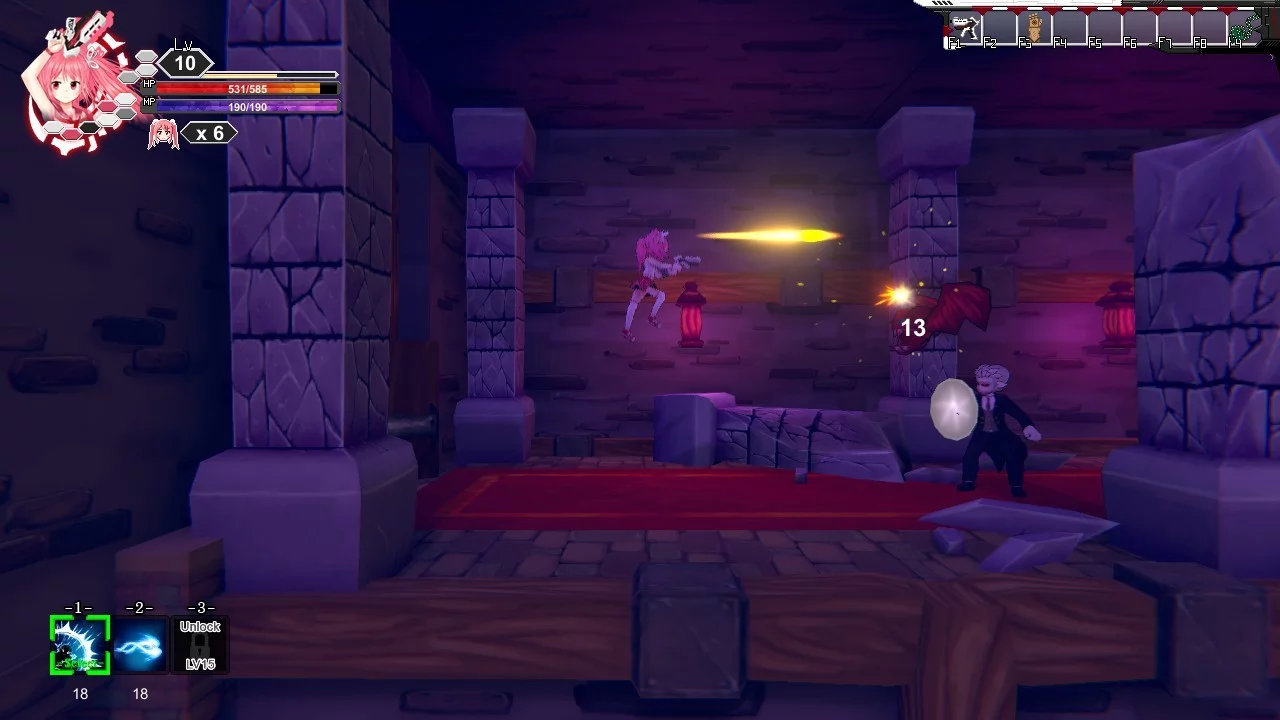 Изображение игры: Crimson Trigger