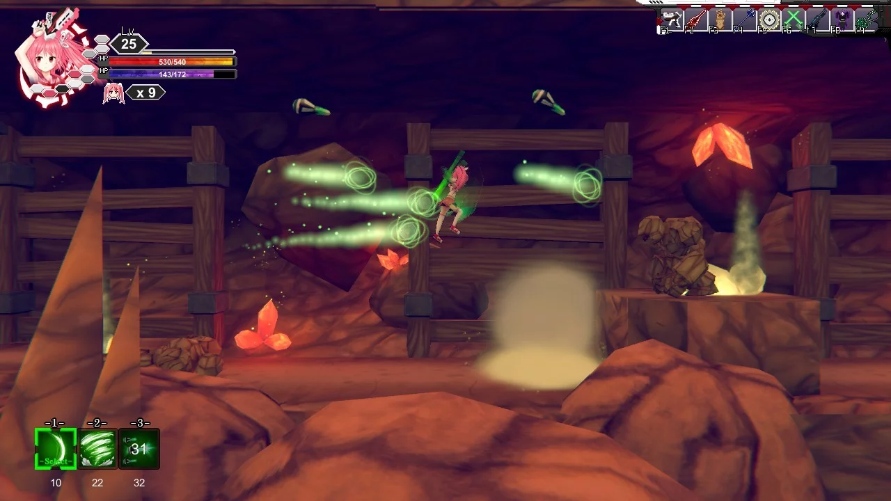 Изображение игры: Crimson Trigger
