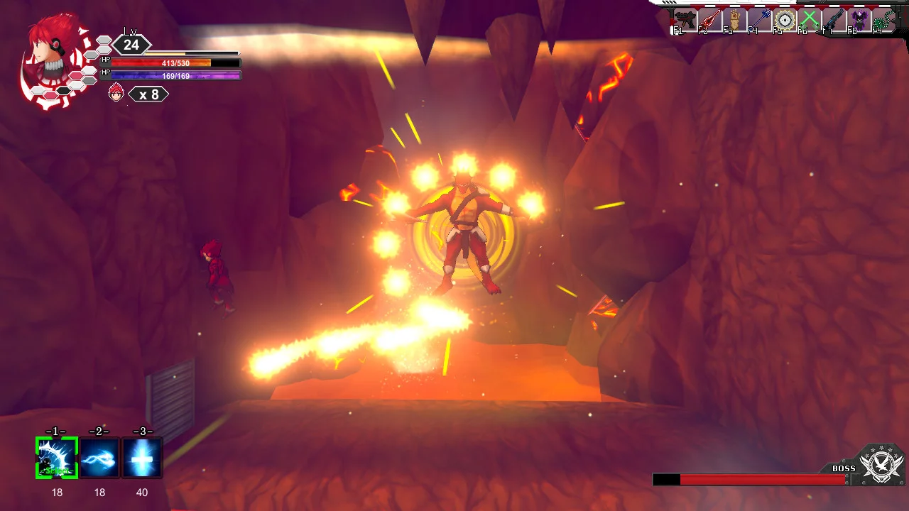 Изображение игры: Crimson Trigger