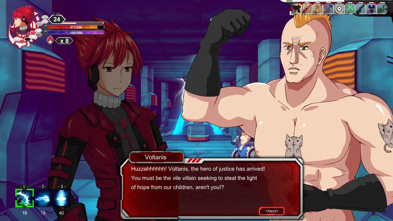 Изображение игры: Crimson Trigger