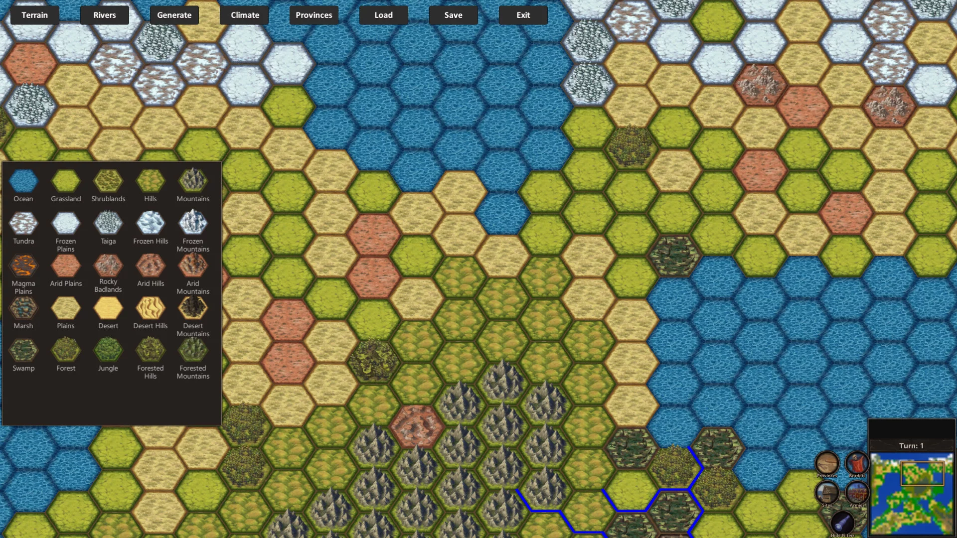 Изображение игры: Wizards and Warlords