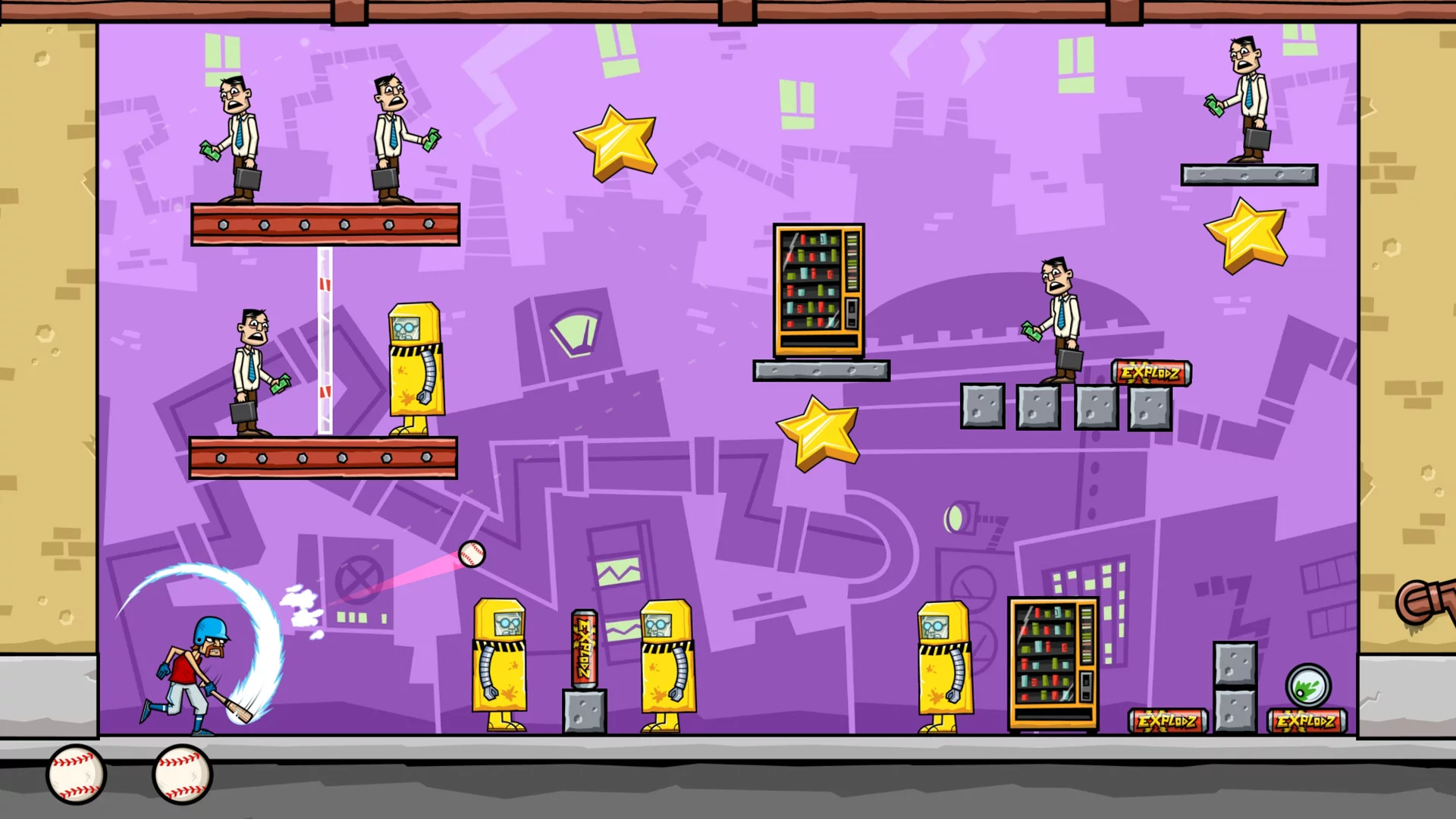 Изображение игры: Baseball Riot
