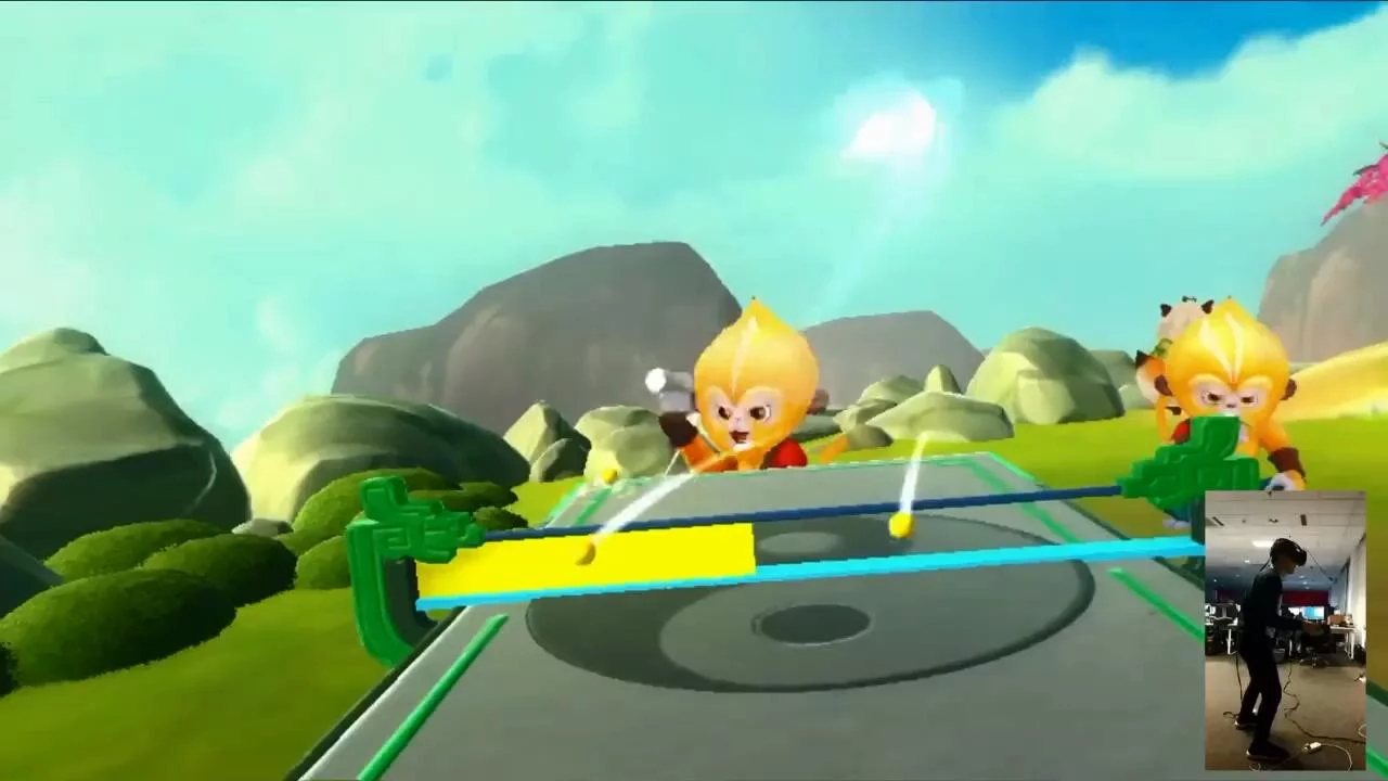Изображение игры: Kung Fu Ping Pong