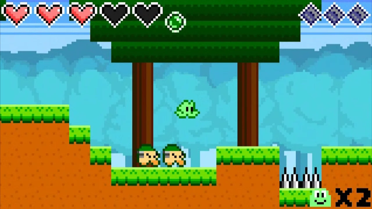 Изображение игры: Frog Hop