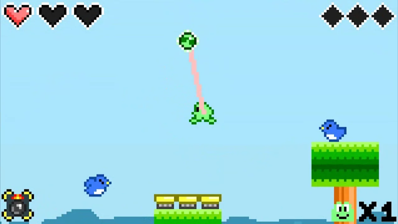 Изображение игры: Frog Hop