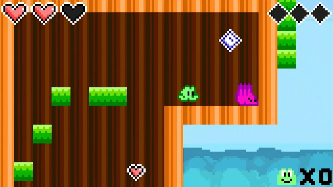 Изображение игры: Frog Hop