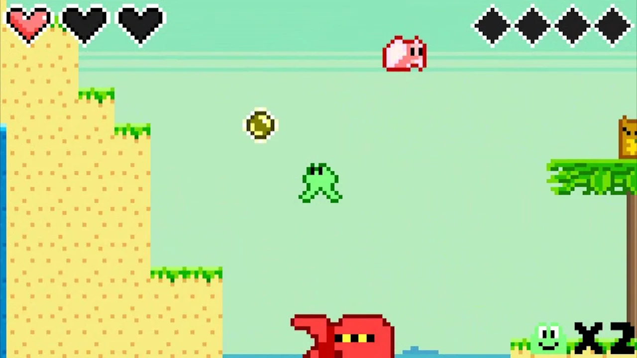 Изображение игры: Frog Hop
