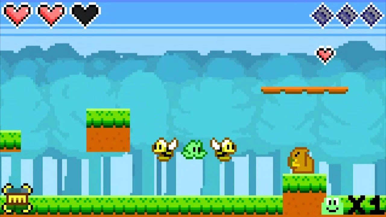 Изображение игры: Frog Hop