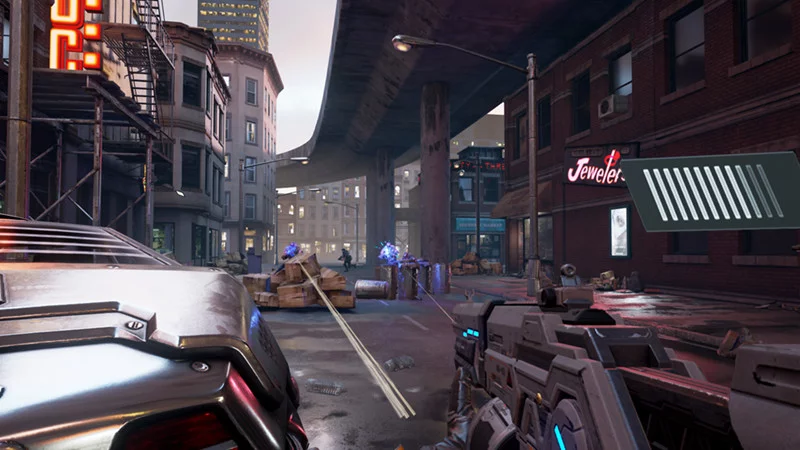 Изображение игры: Street of Sanctuary VR