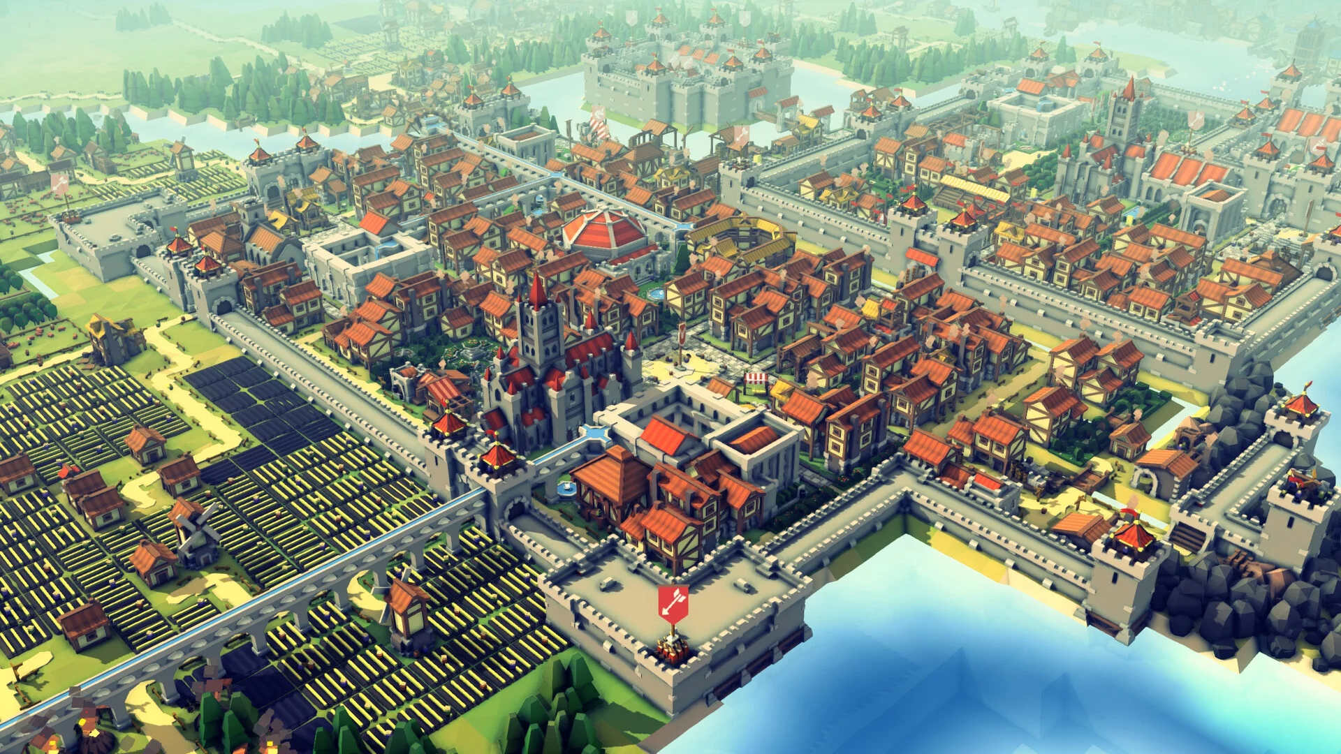 Изображение игры: Kingdoms and Castles