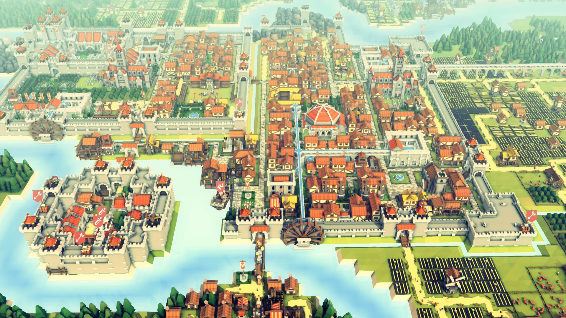 Изображение игры: Kingdoms and Castles