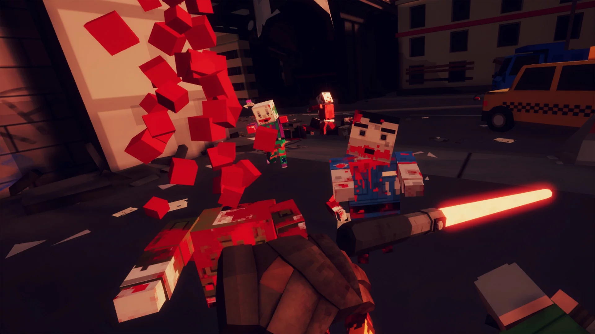 Изображение игры: Out of Ammo: Death Drive