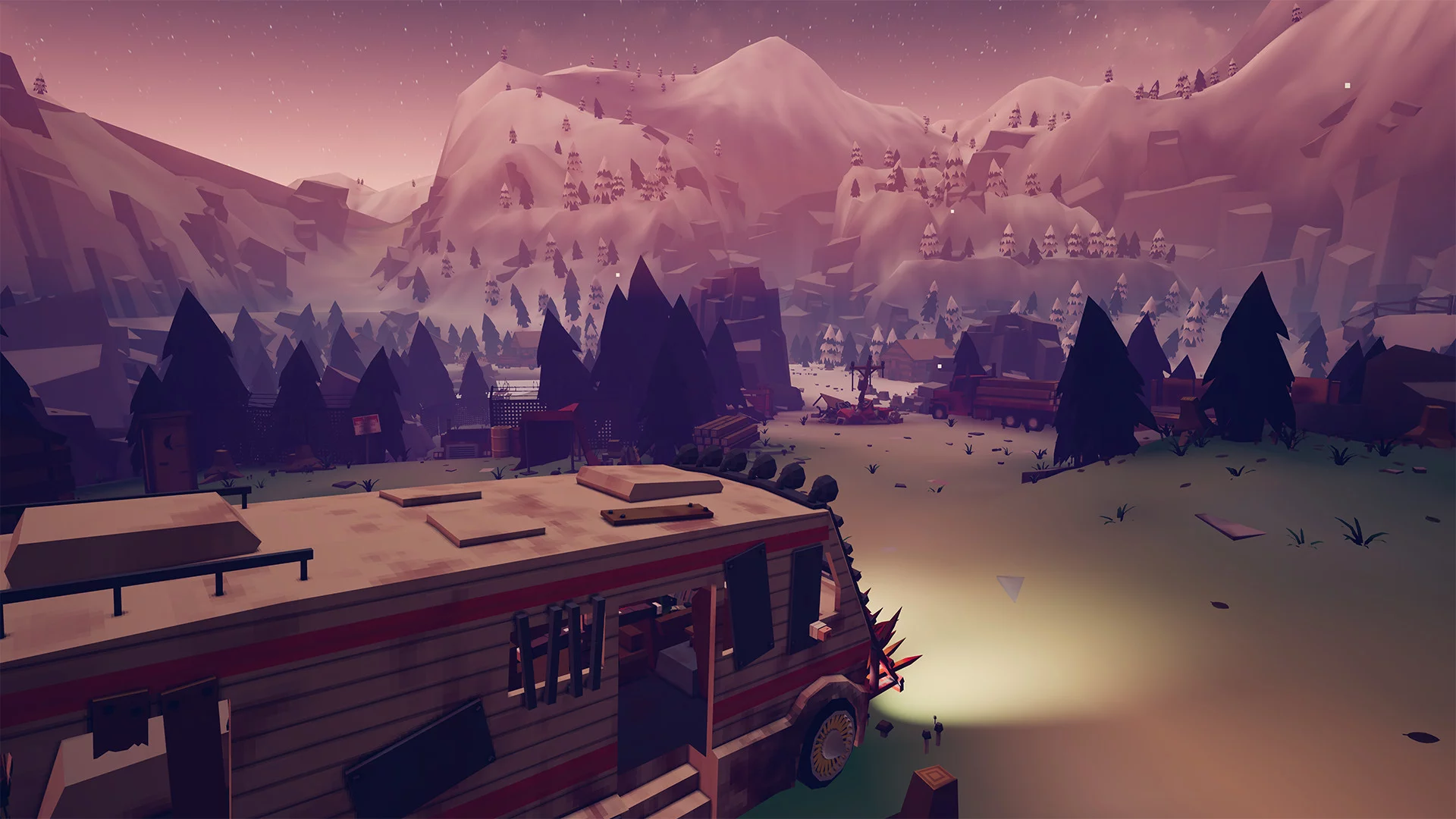 Изображение игры: Out of Ammo: Death Drive