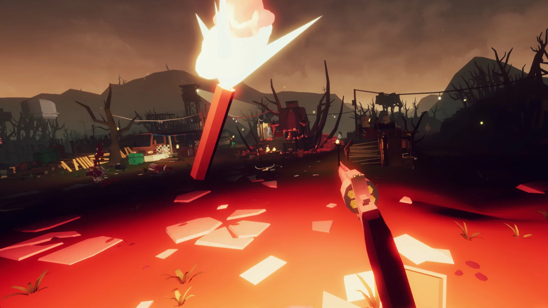 Изображение игры: Out of Ammo: Death Drive