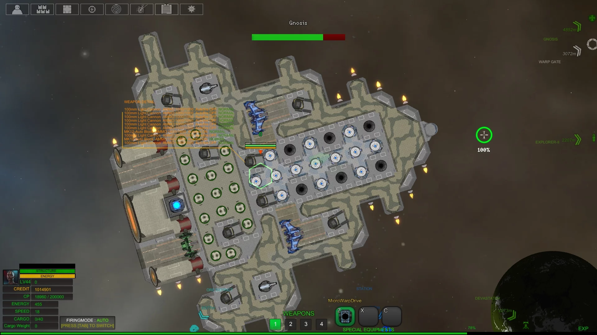 Изображение игры: StarShip Constructor