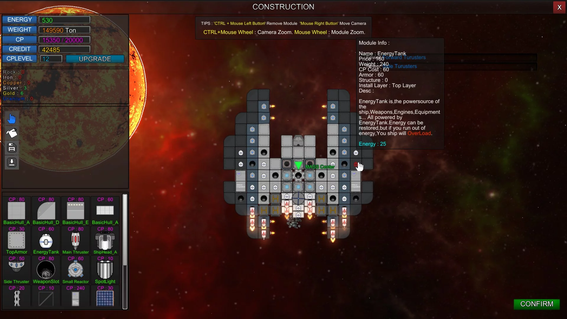 Изображение игры: StarShip Constructor