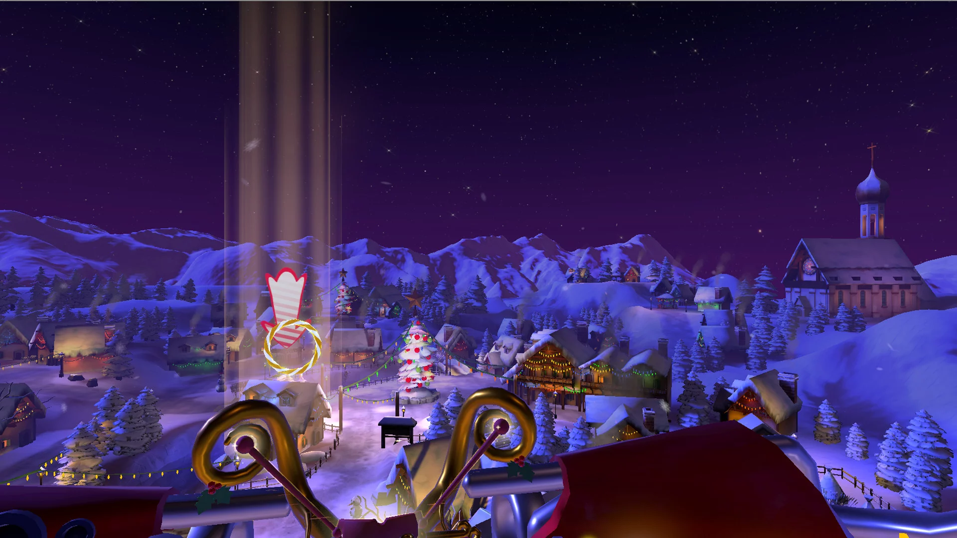Изображение игры: Santa Sling