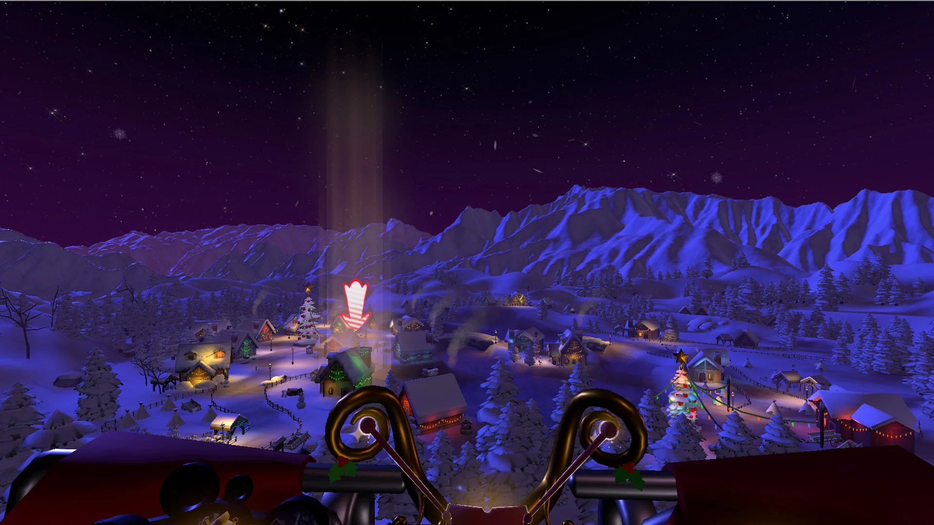 Изображение игры: Santa Sling