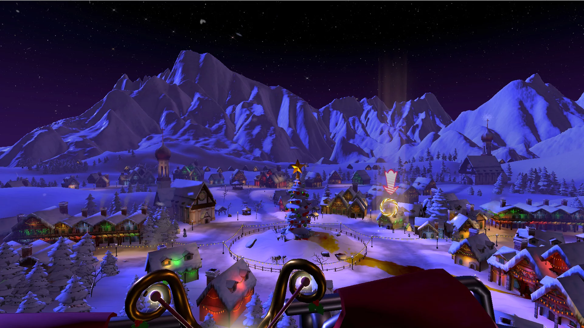 Изображение игры: Santa Sling