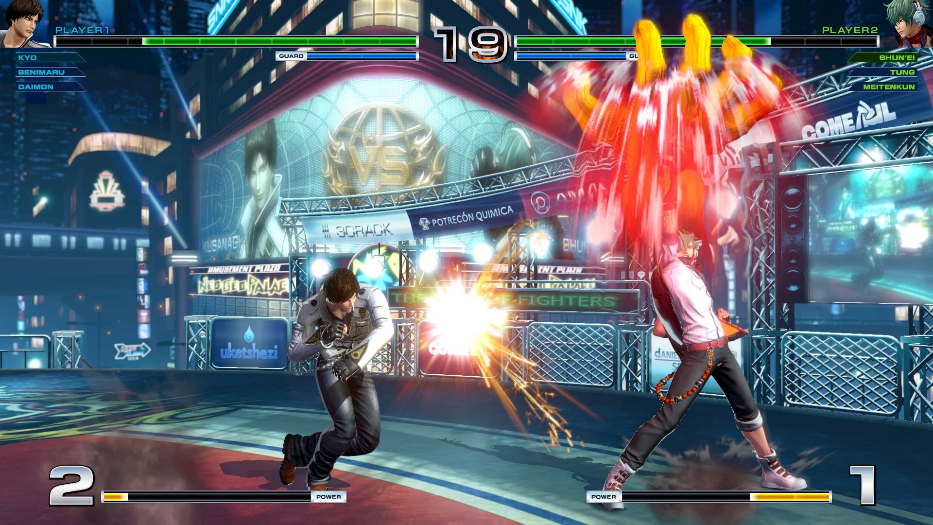 Изображение игры: THE KING OF FIGHTERS XIV STEAM EDITION