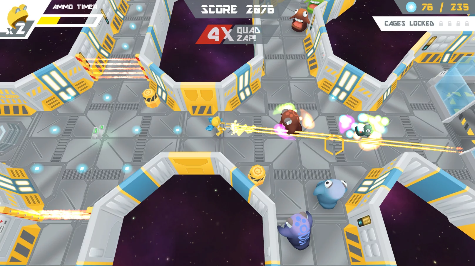 Изображение игры: Zap Zone