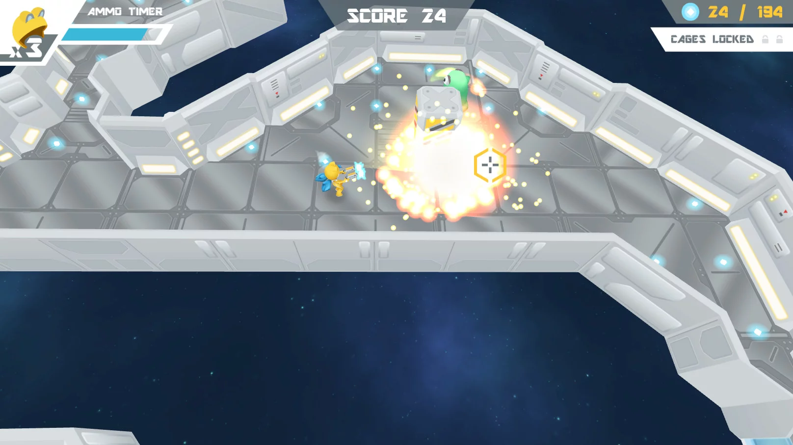 Изображение игры: Zap Zone
