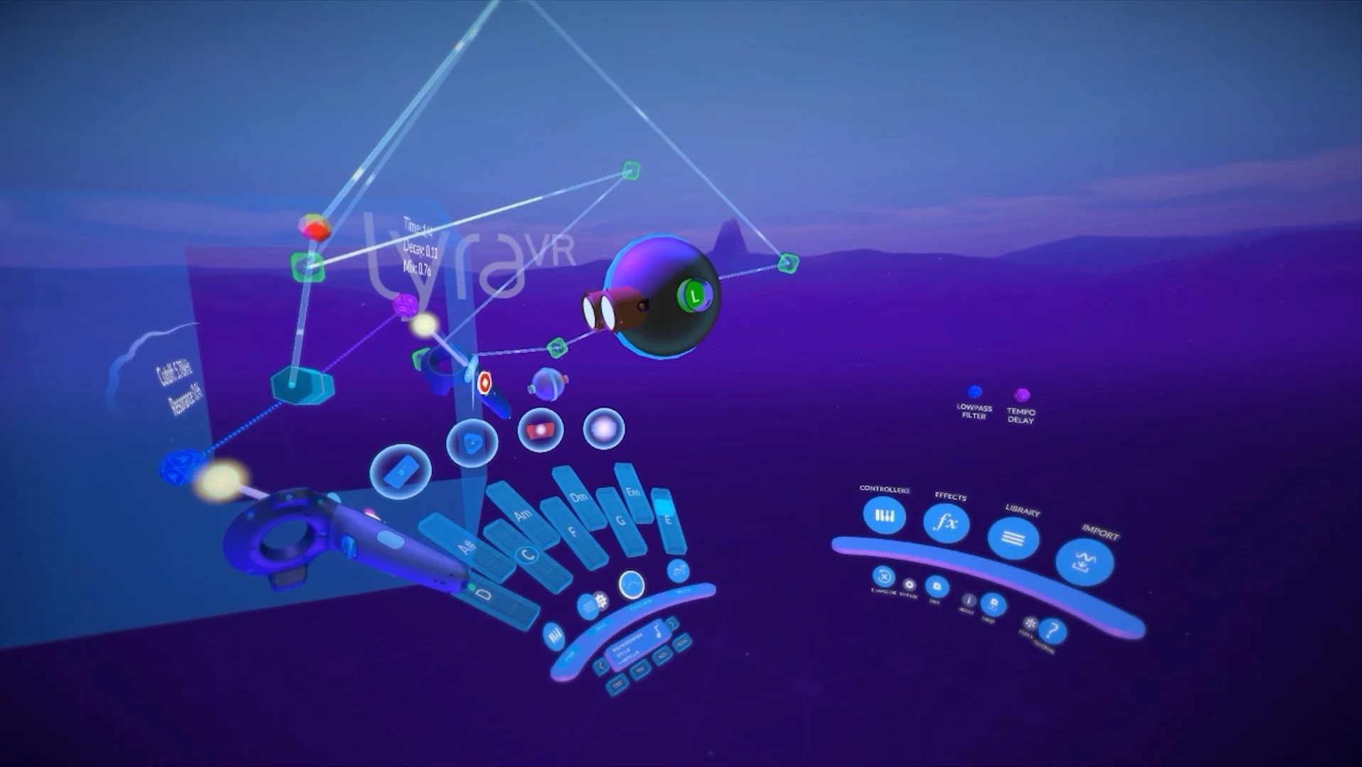 Изображение игры: LyraVR