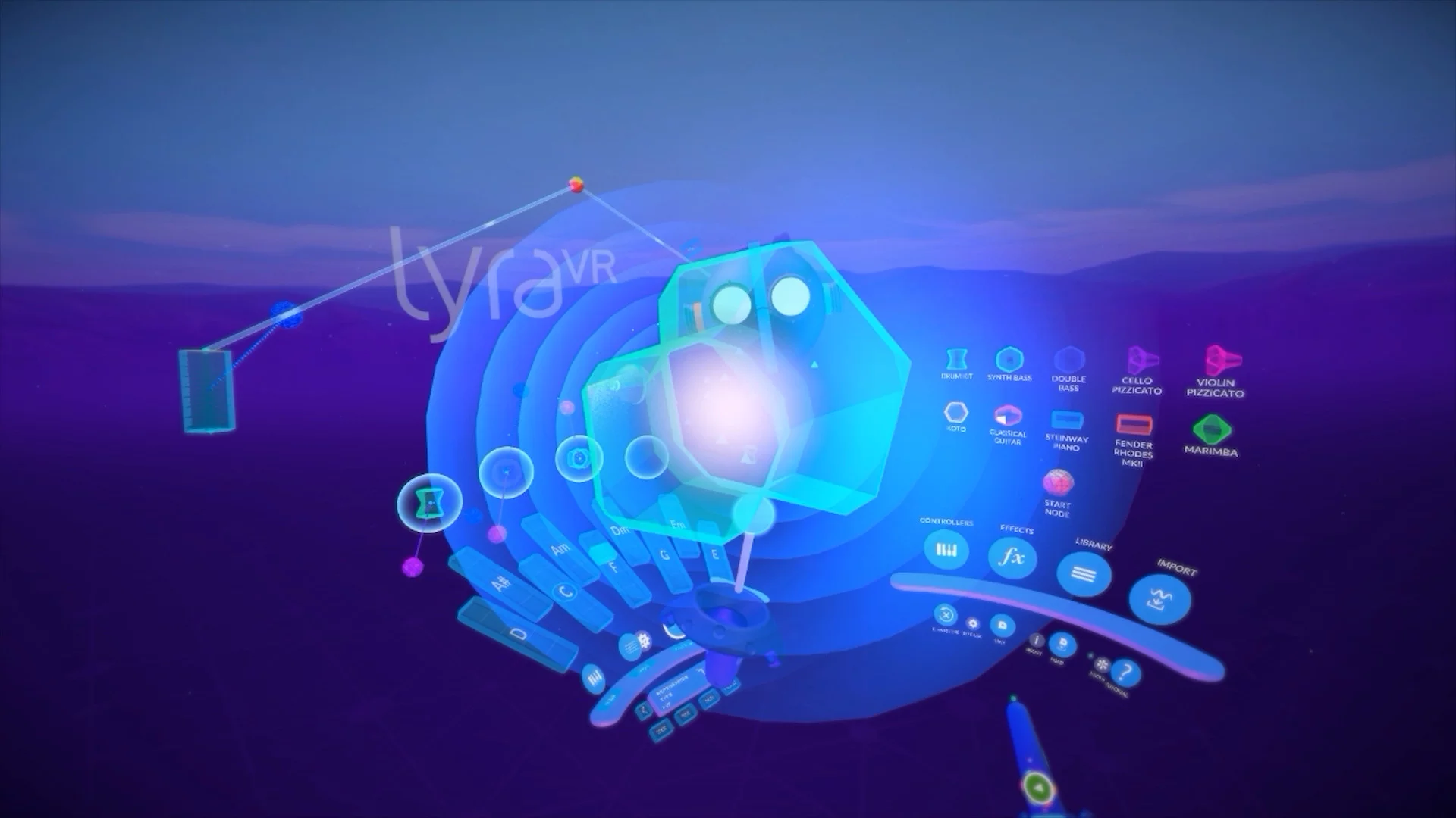 Изображение игры: LyraVR