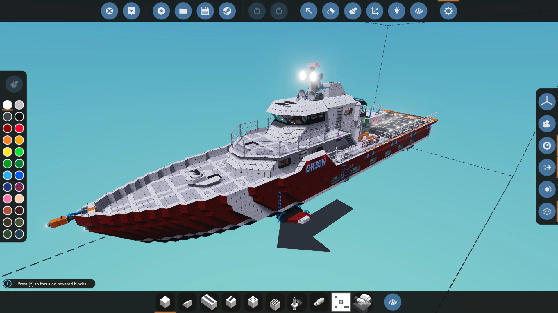 Изображение игры: Stormworks: Build and Rescue