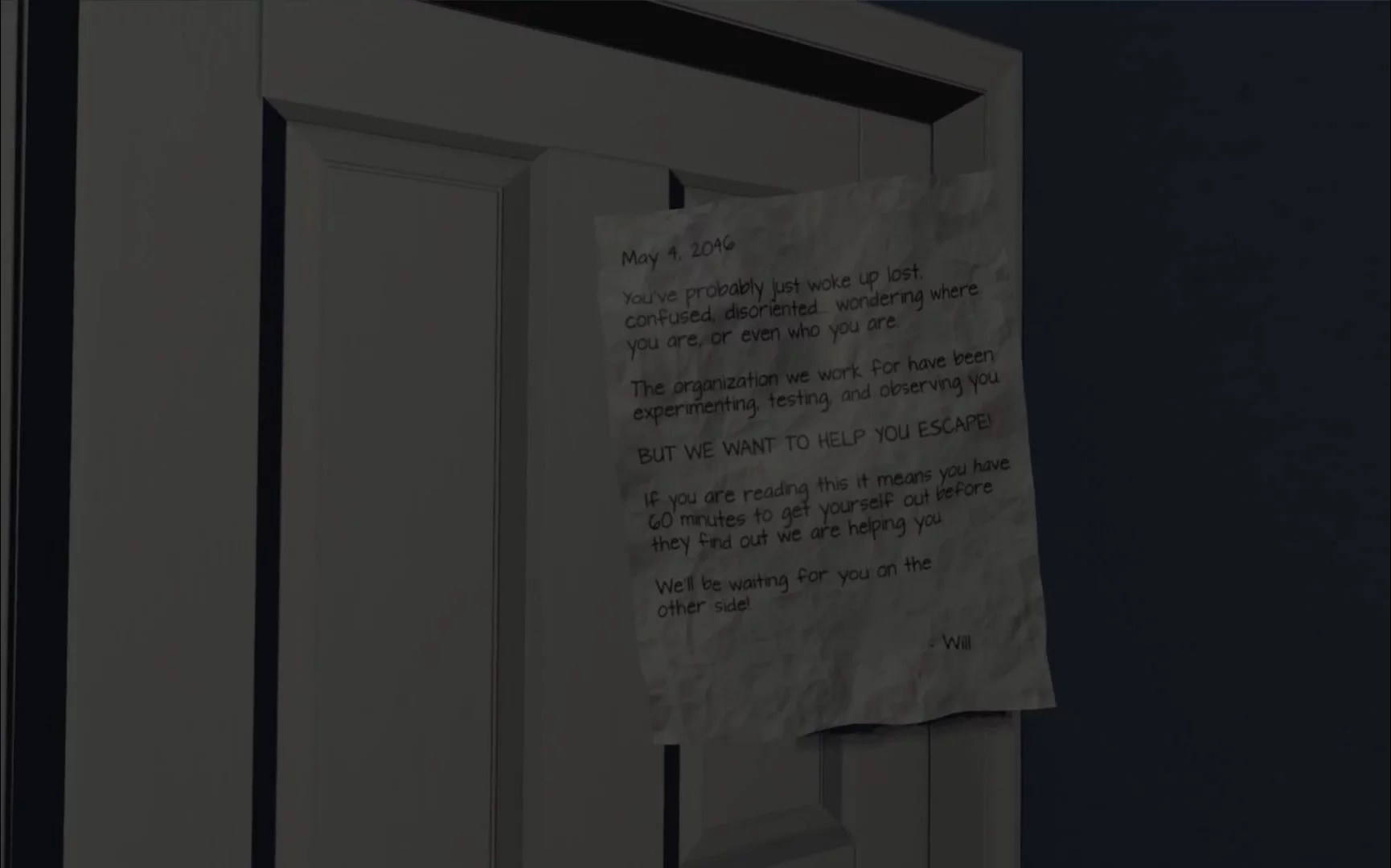 Изображение игры: Alcatraz: VR Escape Room