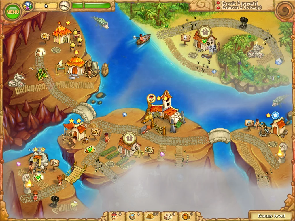 Изображение игры: Island Tribe 5