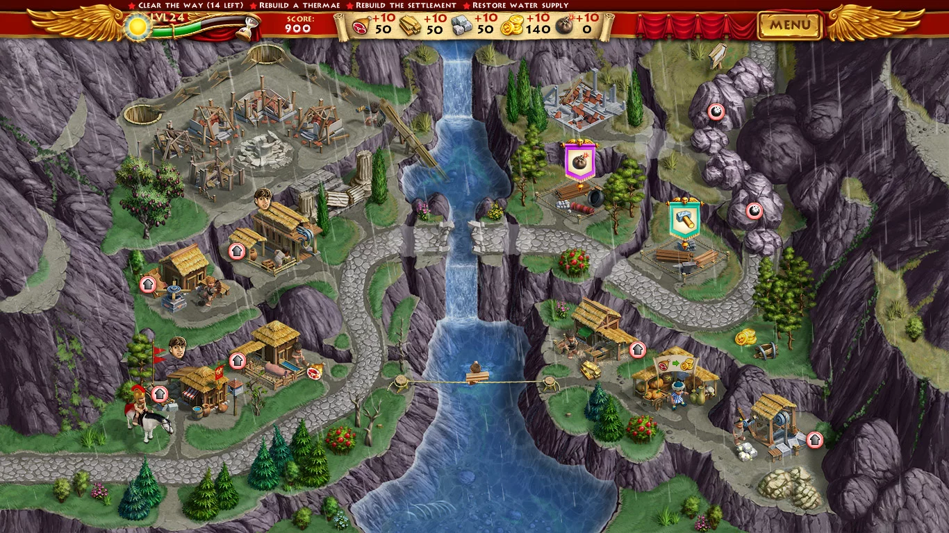 Изображение игры: Roads of Rome: New Generation