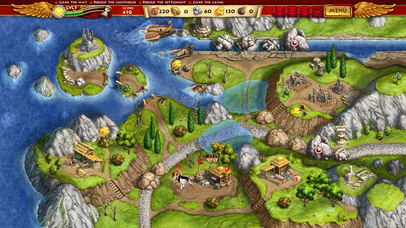 Изображение игры: Roads of Rome: New Generation