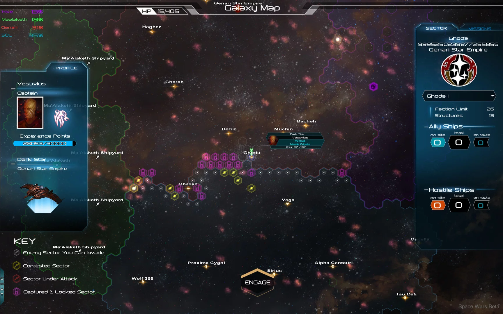 Изображение игры: Space Wars: Interstellar Empires