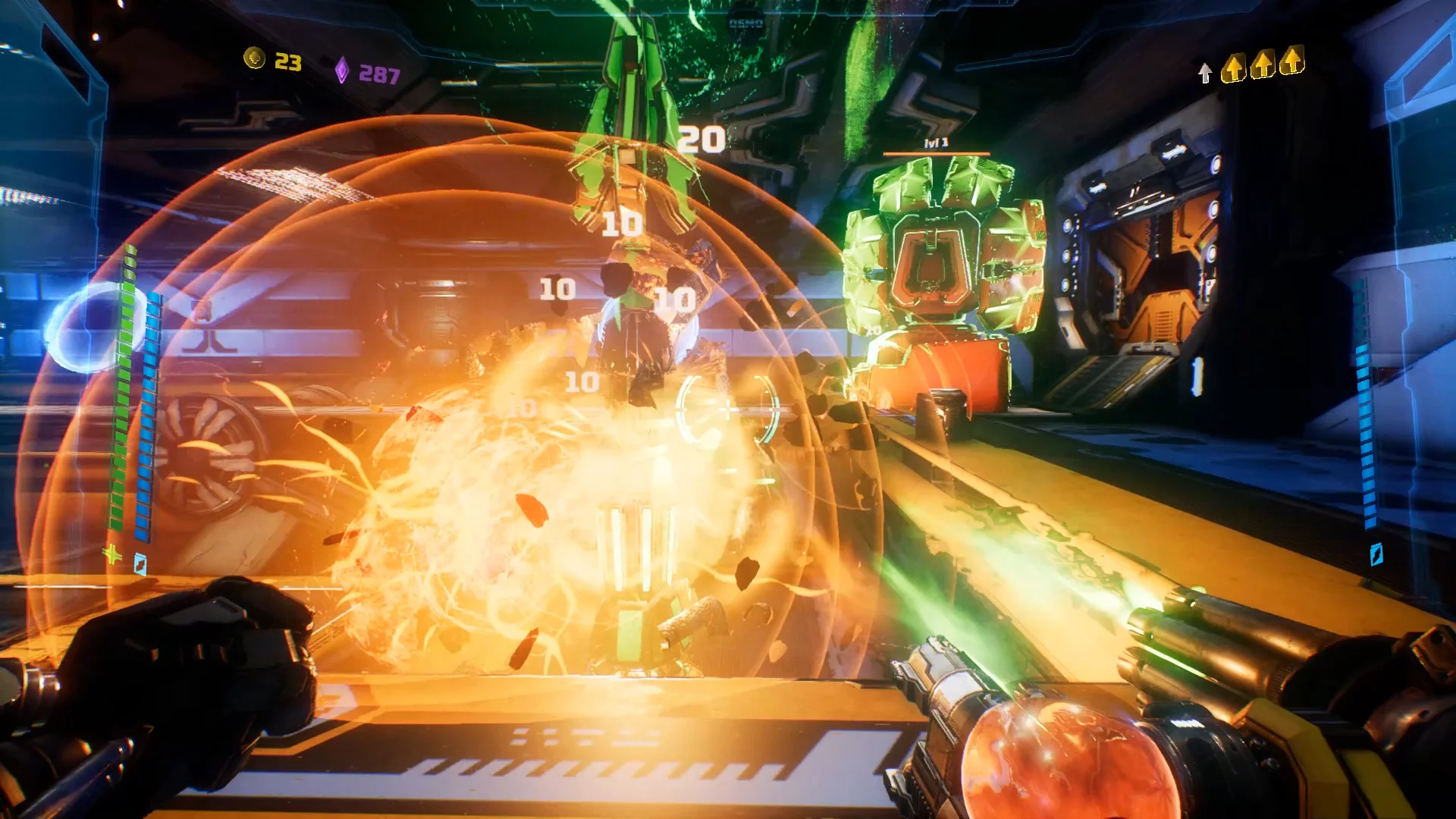 Изображение игры: MOTHERGUNSHIP