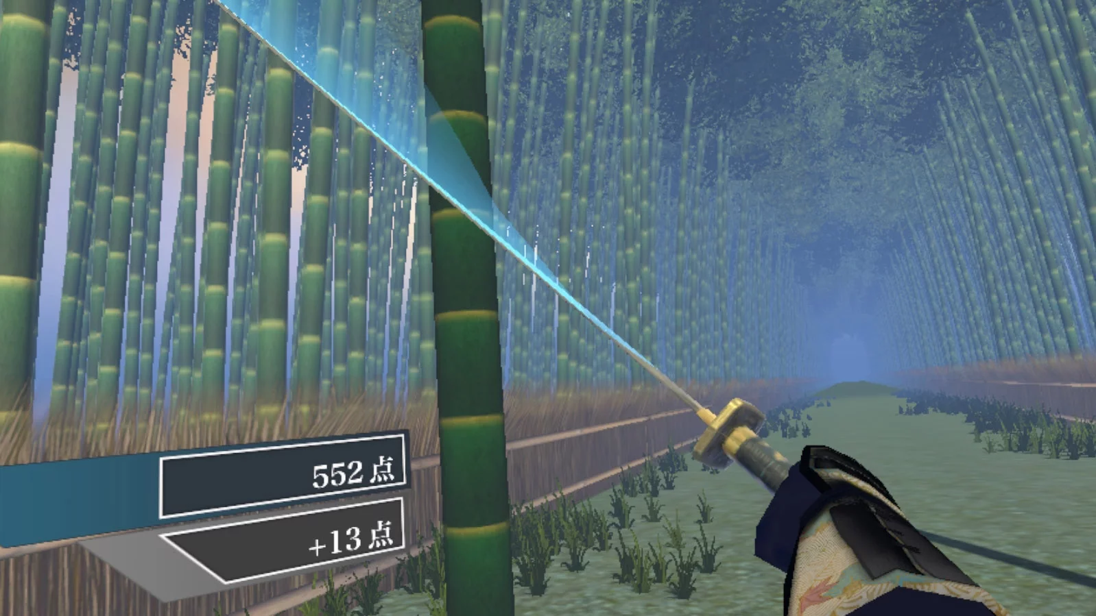 Изображение игры: Samurai Sword VR