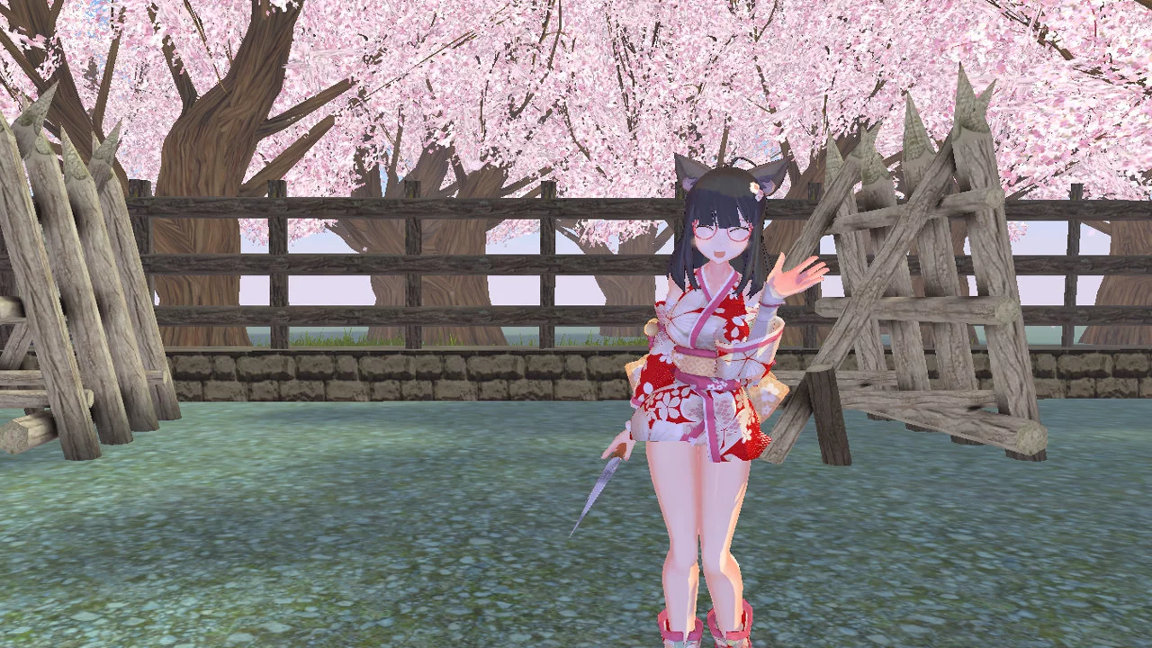 Изображение игры: Samurai Sword VR