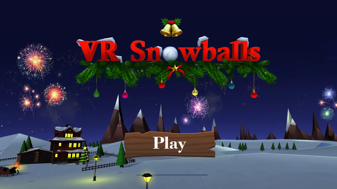 Изображение игры: VR Snowballs